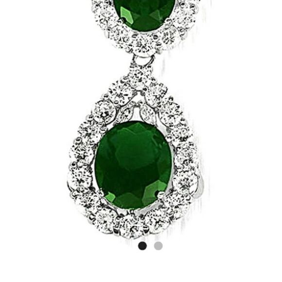 GENEVIVE Silver Necklace - Picture 4 of 9